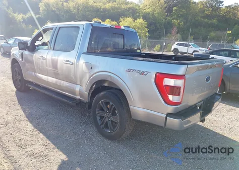 2023 Ford F-150 Lariat из США, поврежденный, VIN 1FTEW1EP7PKE84330